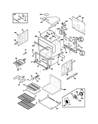 Upper oven
