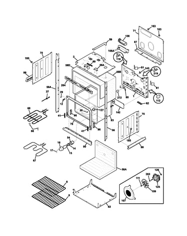 Lower oven