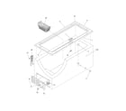 Frigidaire FFC1311DW2 cabinet diagram