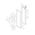 Frigidaire PHSC239DSB3 refrigerator door diagram