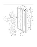 Refrigerator door