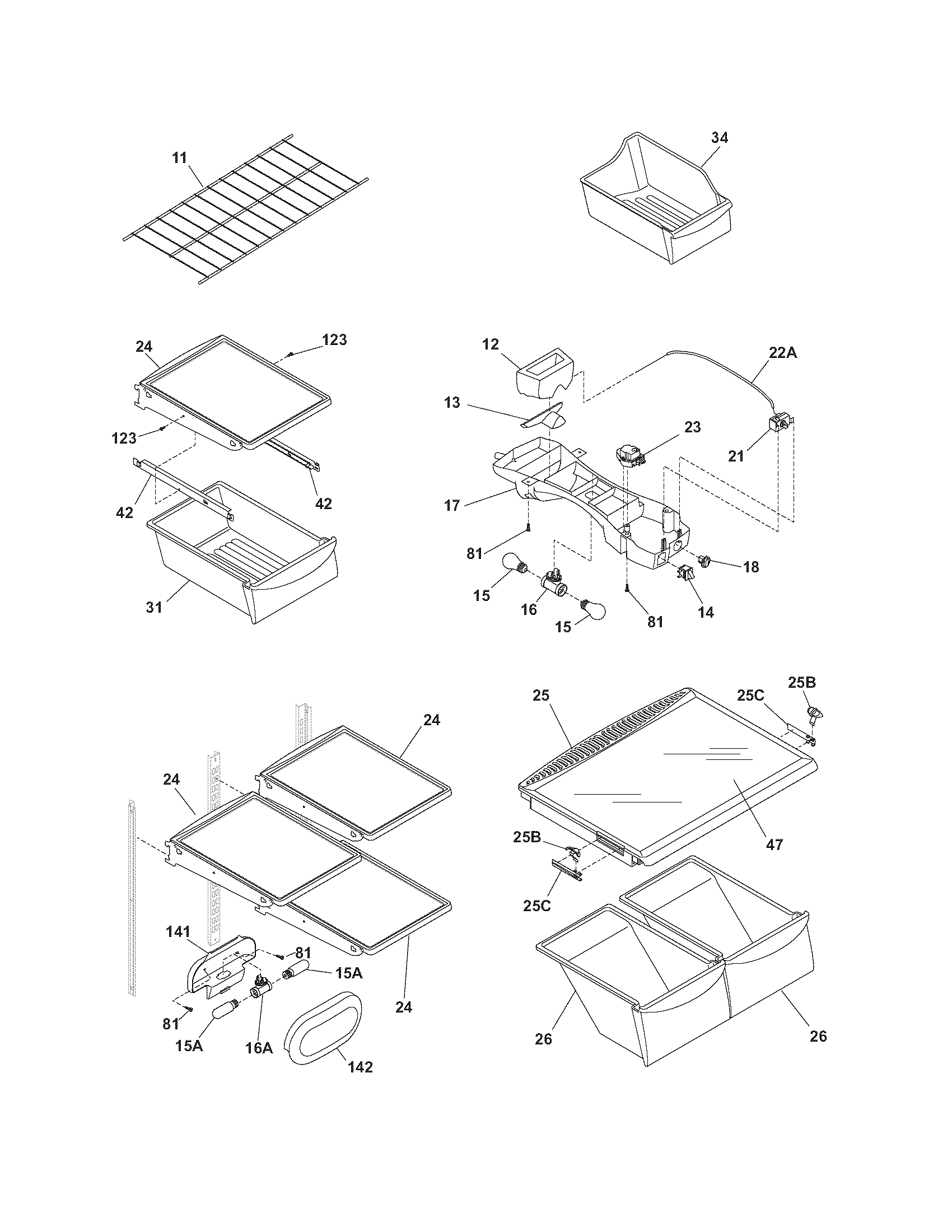 Shelves