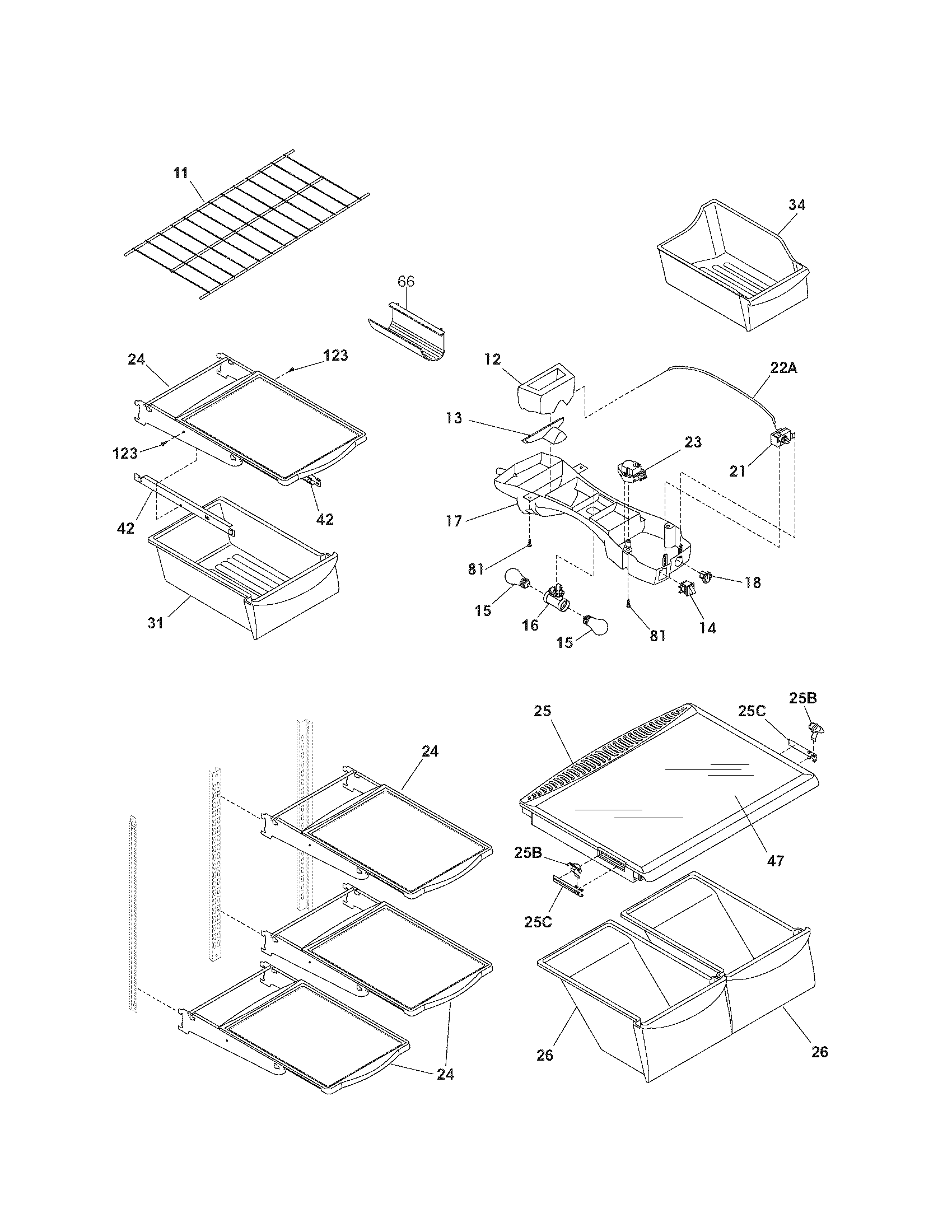 Shelves