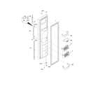 Kenmore 25355683405 freezer door diagram