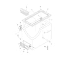 Crosley CF185 cabinet diagram