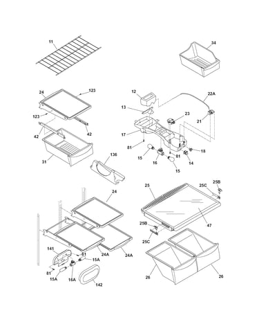 Shelves