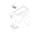 Frigidaire FFC09K0DW1 cabinet diagram