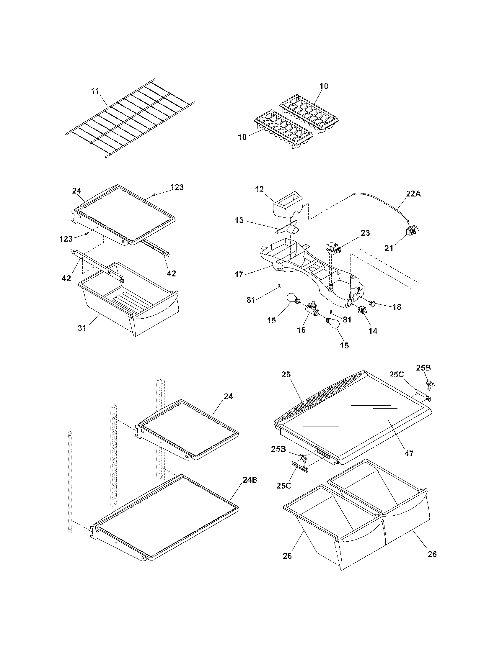 Shelves