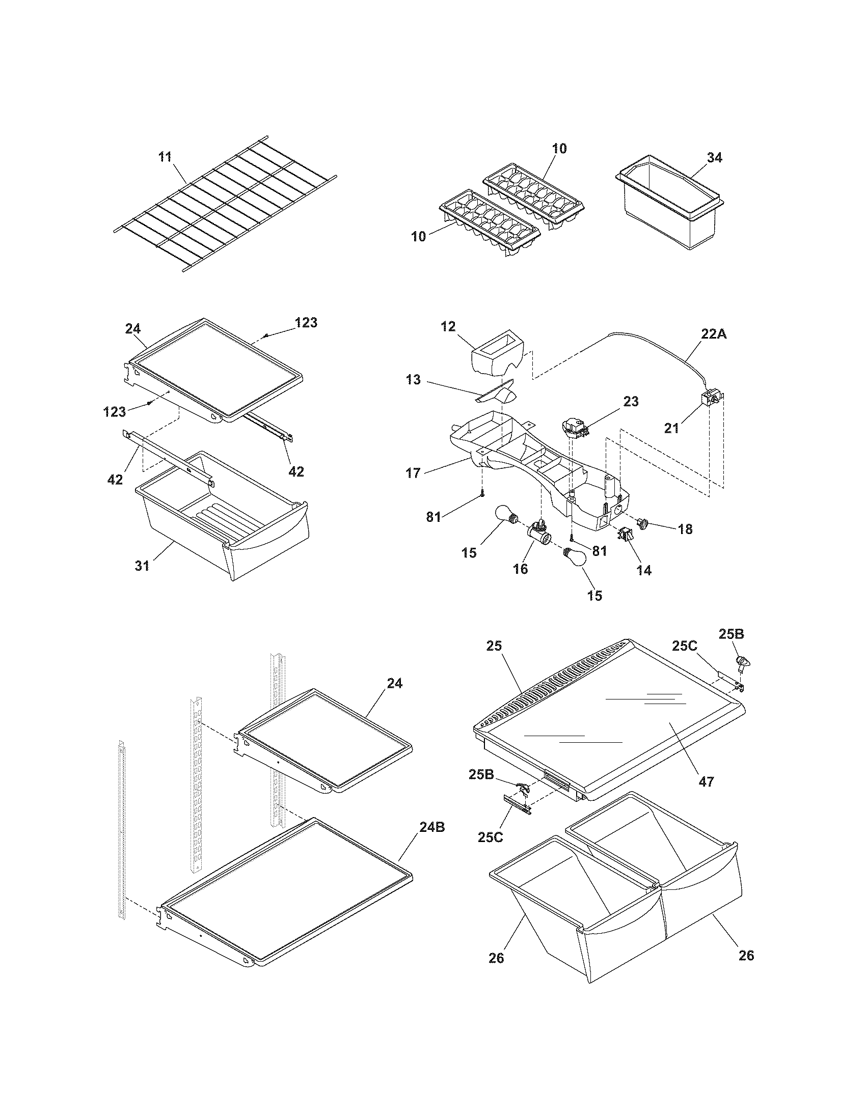Shelves