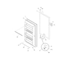 White-Westinghouse WFU14FK3BW5 door diagram