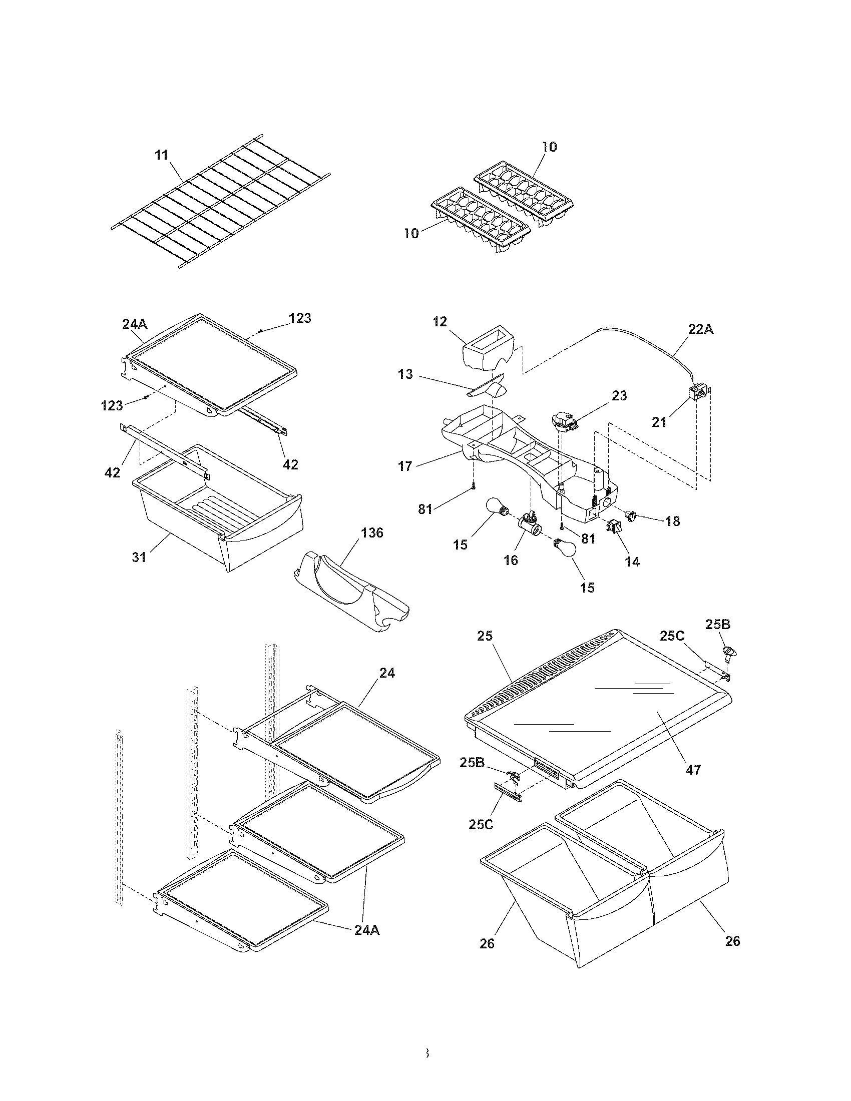 SHELVES