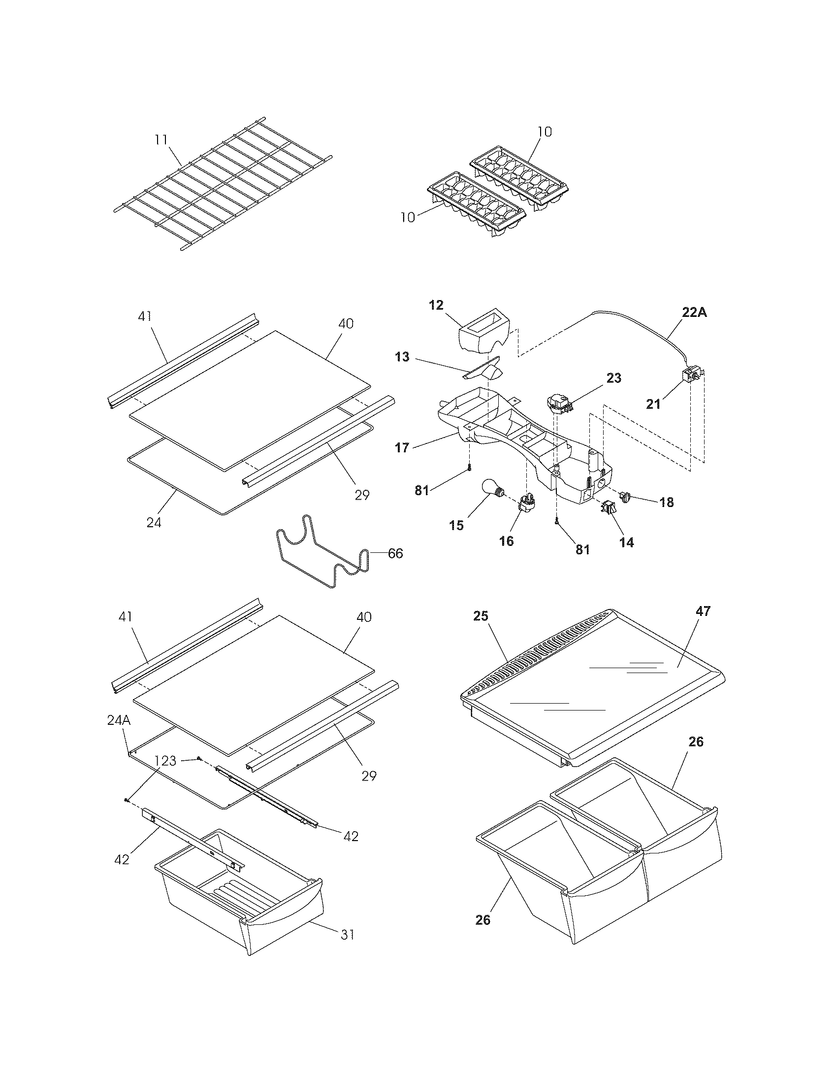 Shelves