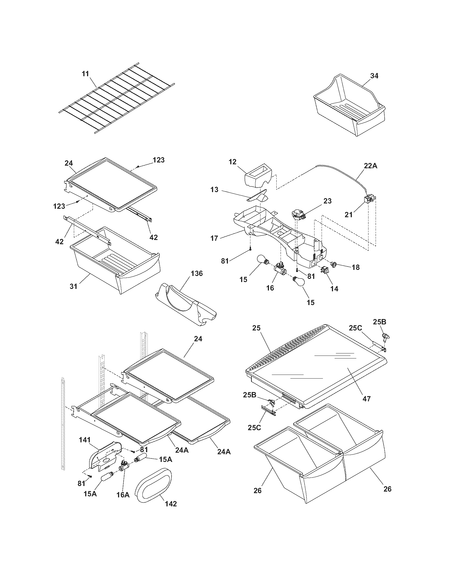 Shelves