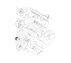 Frigidaire FRS26R4CWE ice container diagram