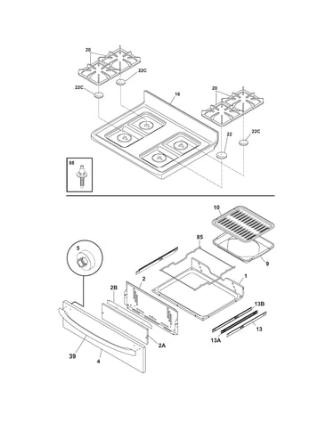 Top/drawer