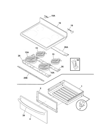 Top/drawer