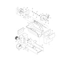 Frigidaire FRS26RBCW9 ice container diagram