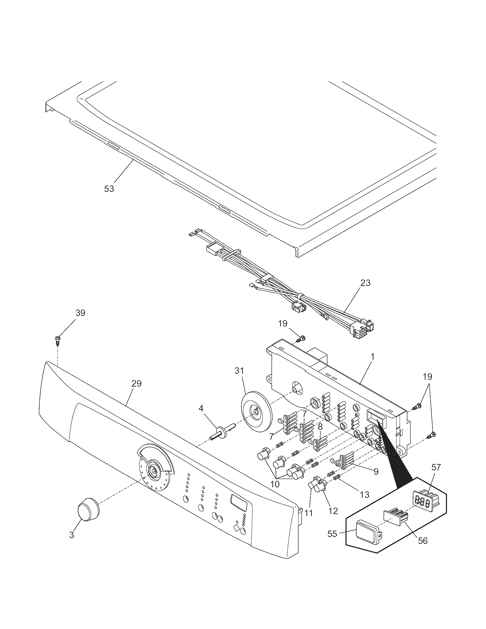 Controls/top panel