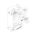 Kenmore 25374814404 cabinet diagram