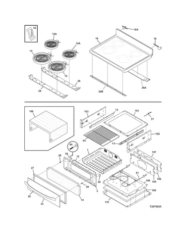 Top/drawer