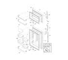 Kenmore 25376123407 door diagram