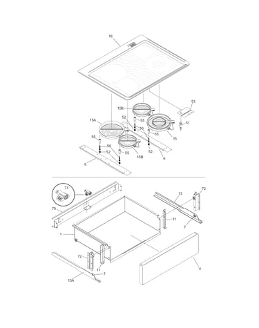 Top/drawer