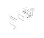 Frigidaire FEF329DBA door diagram