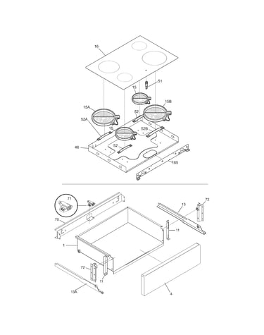 Top/drawer