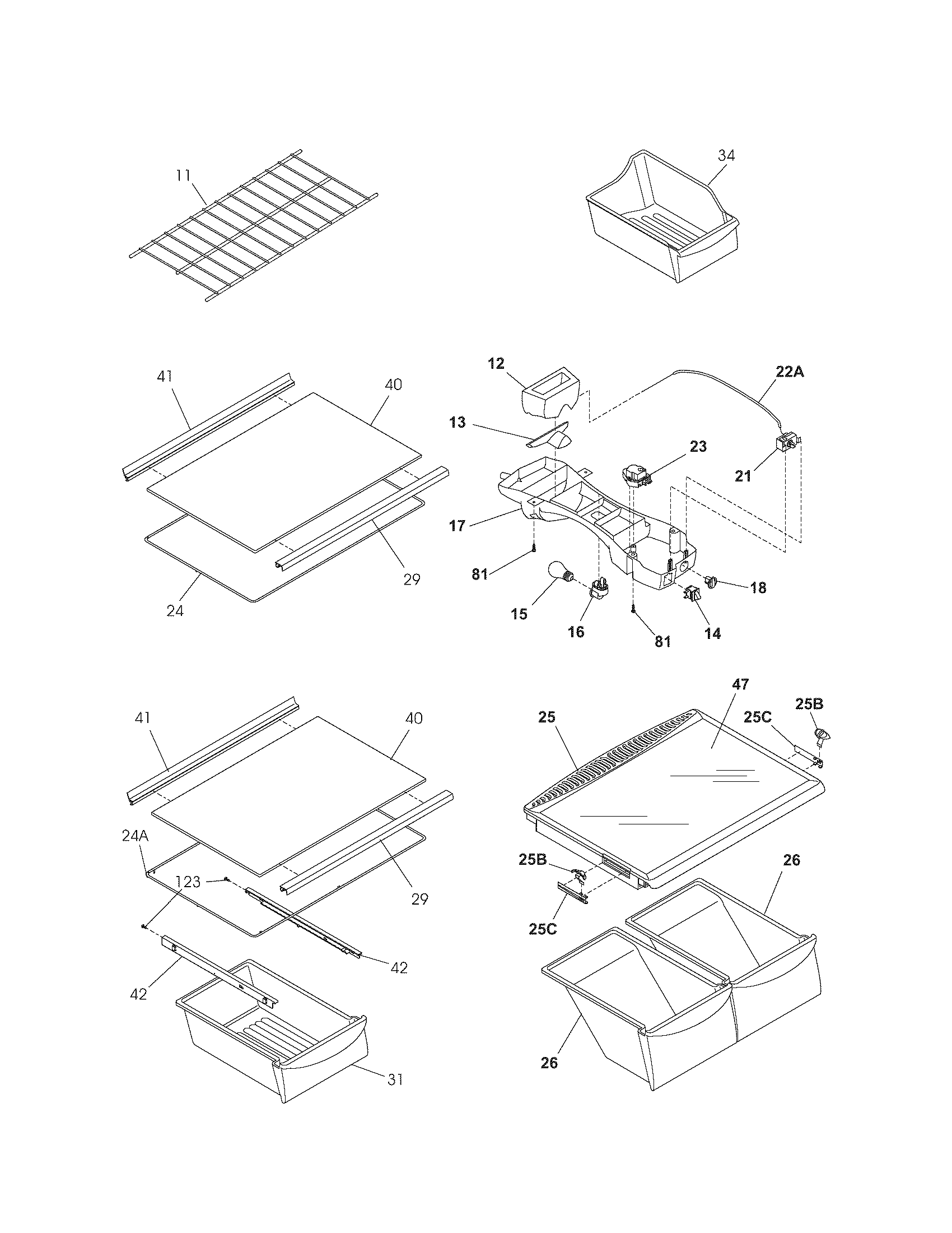 Shelves