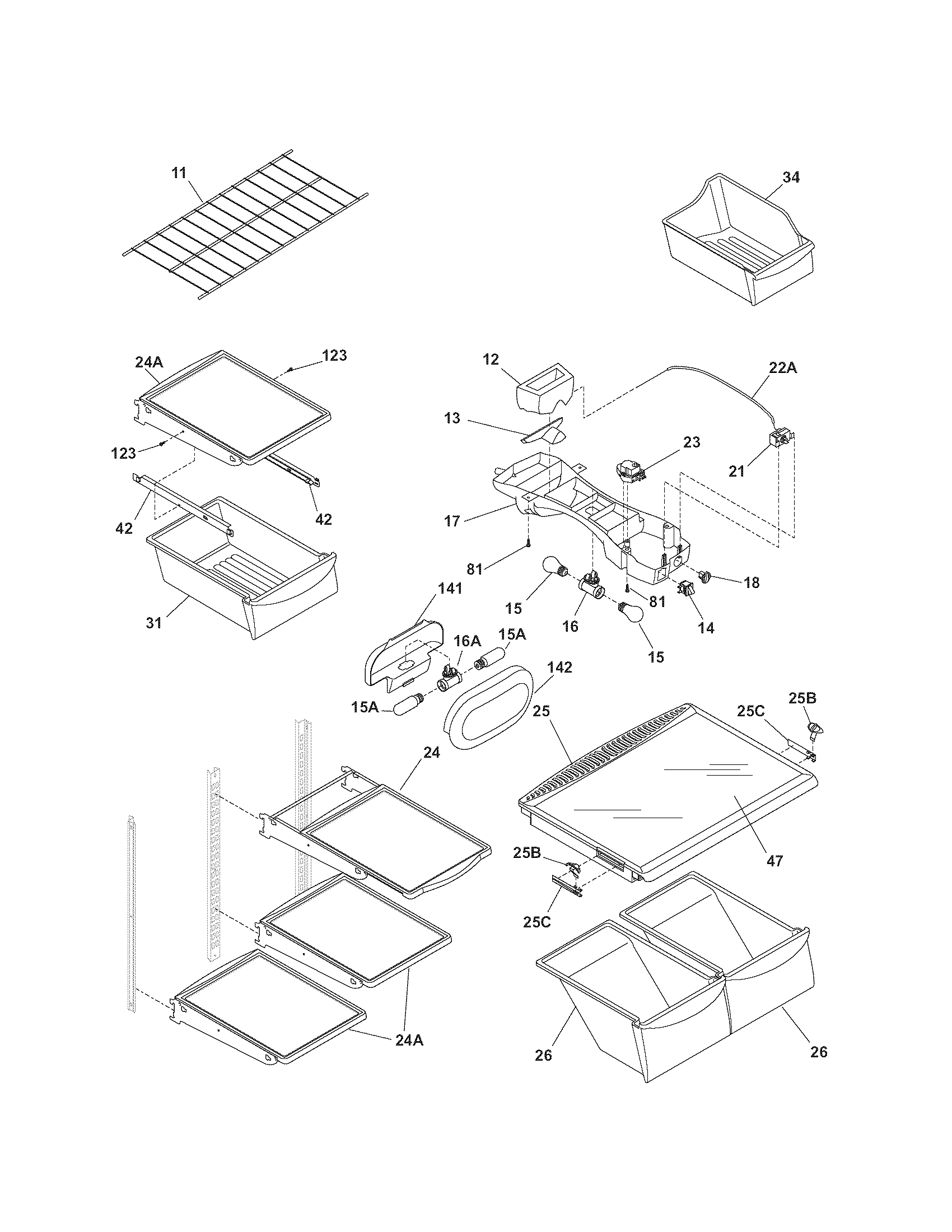 Shelves