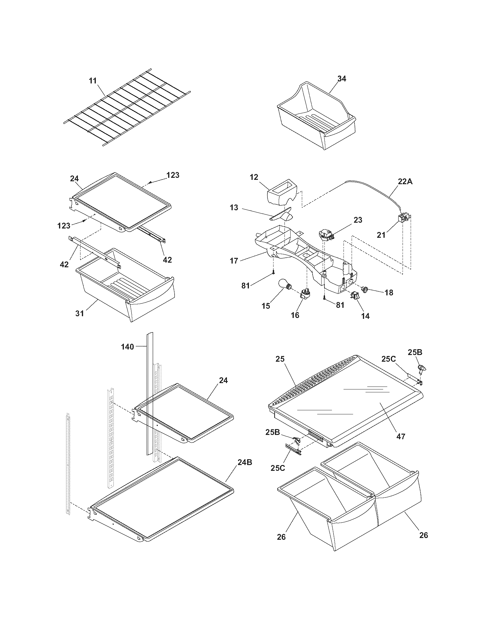 Shelves