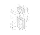 Kenmore 25370532403 door diagram