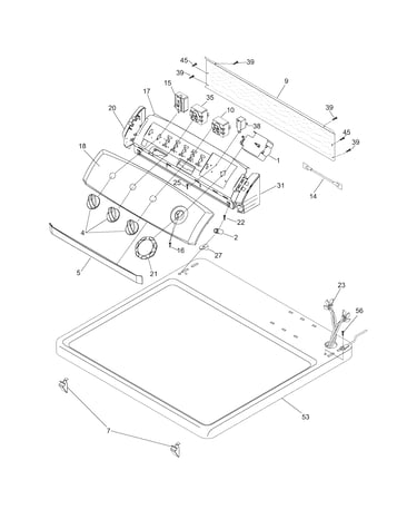 Controls/top panel