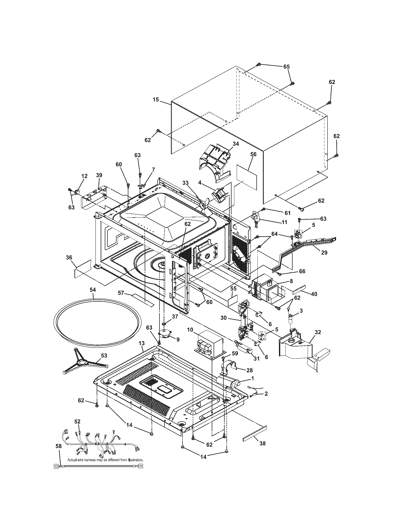 Upper oven