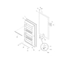 Frigidaire FFU1212DW2 door diagram