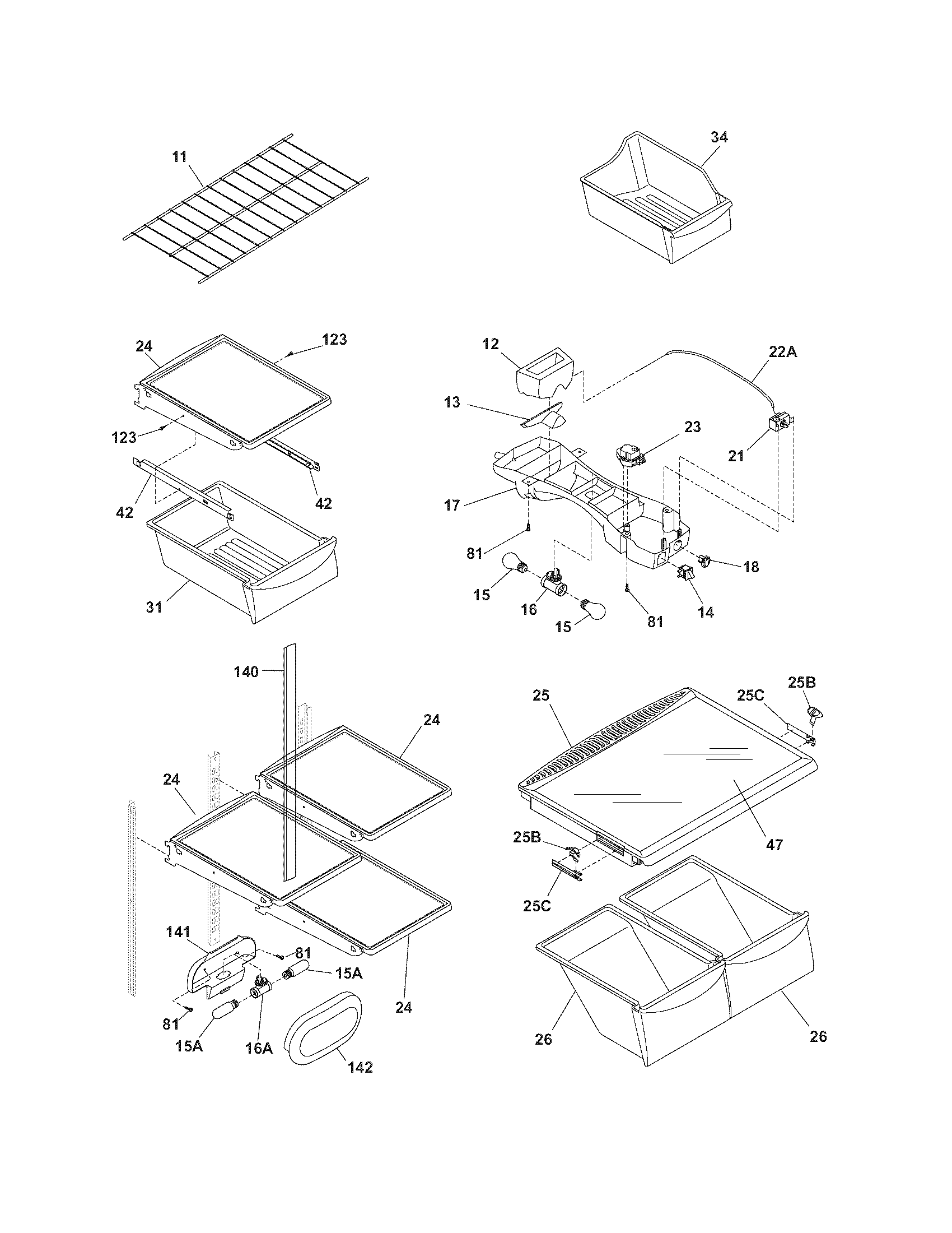 Shelves