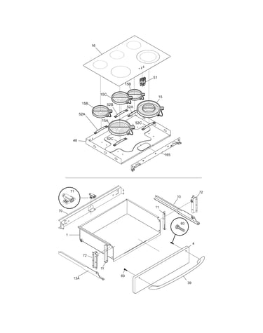 Top/drawer