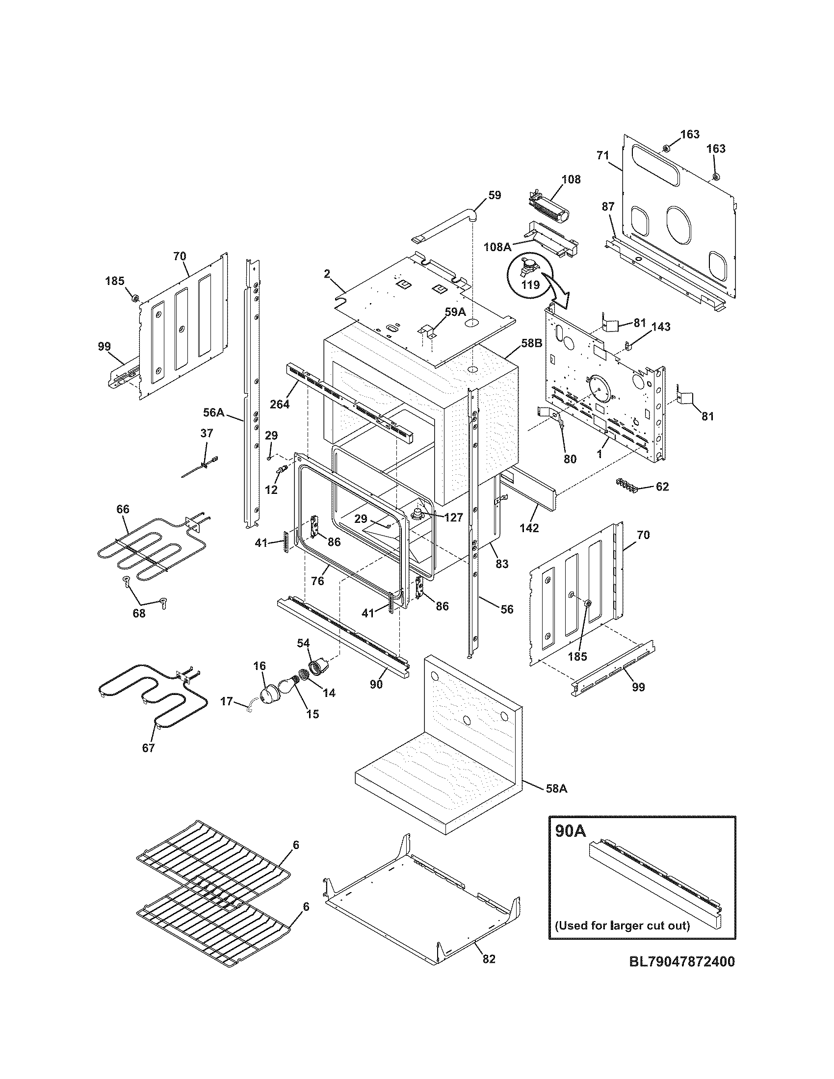 Lower oven