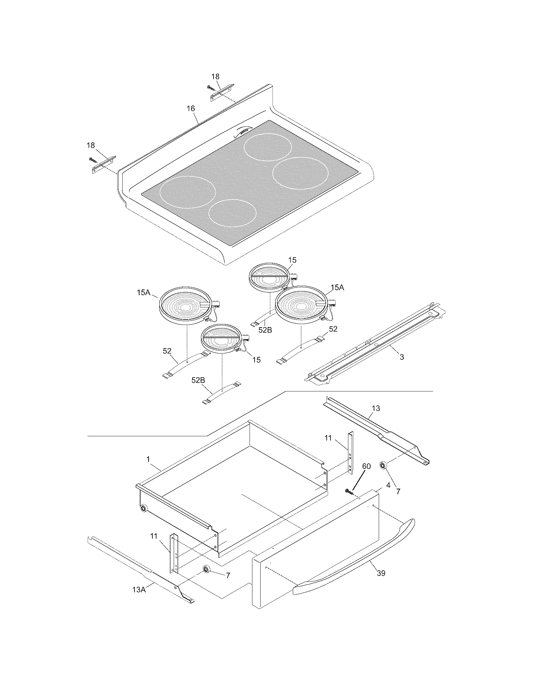 Top/drawer