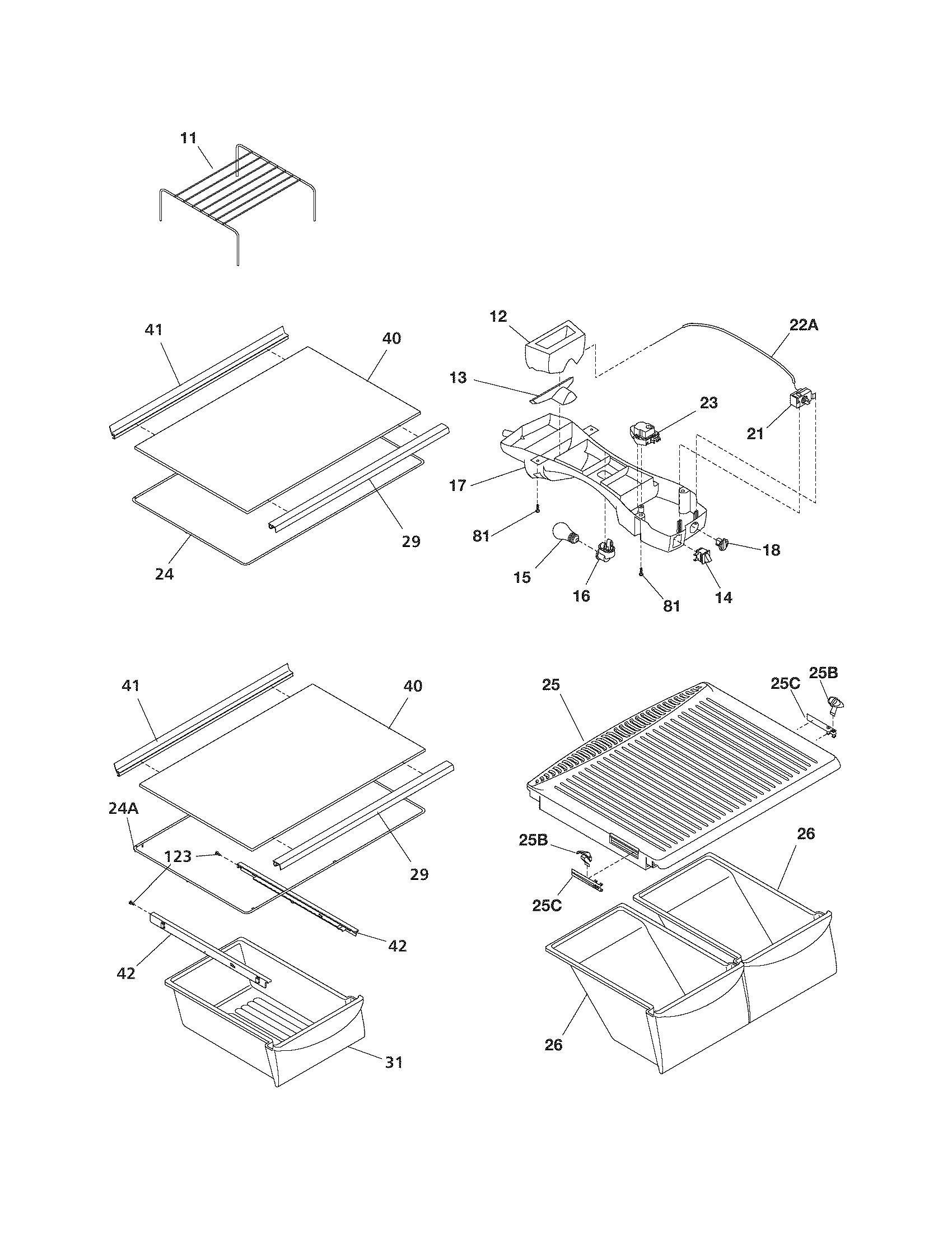 Shelves