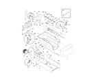 Frigidaire PLHS37EESB0 ice container diagram