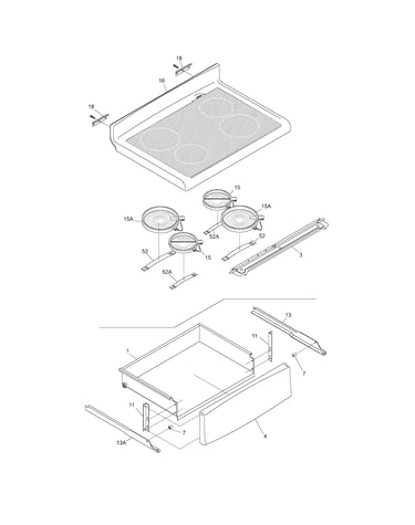 Top/drawer