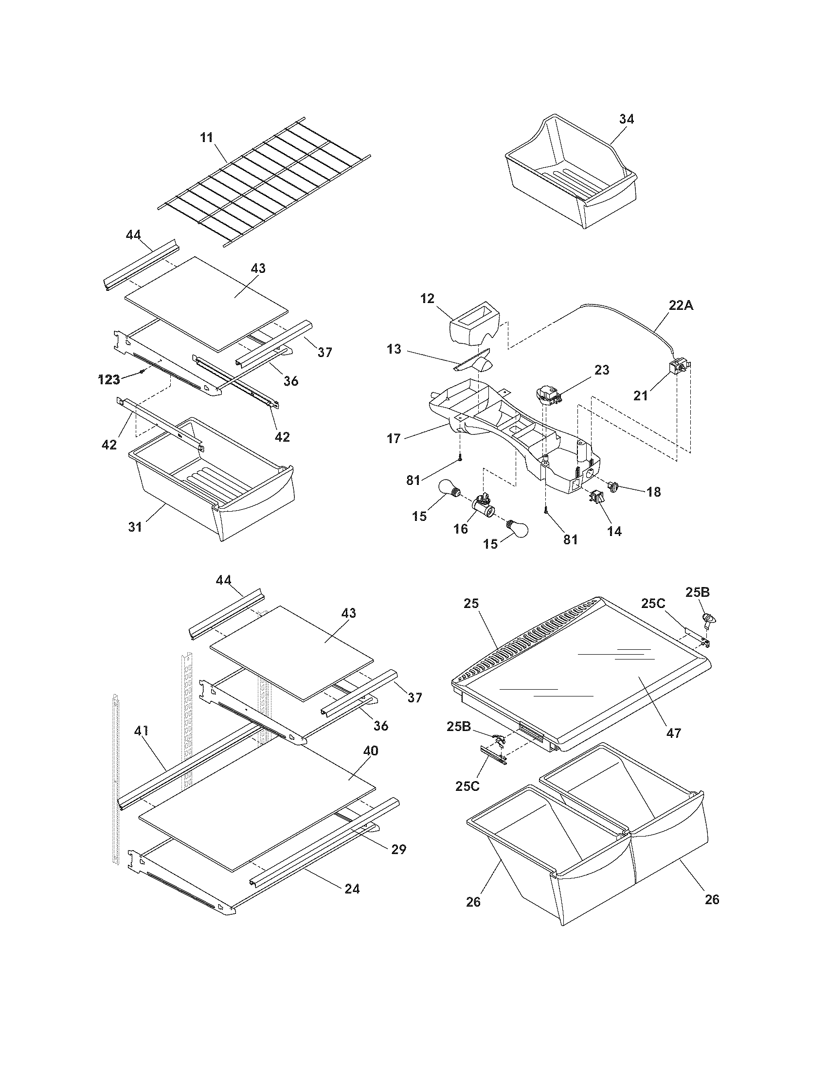 Shelves