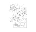 Frigidaire GLHS66EESB0 ice maker diagram