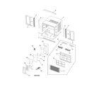 Frigidaire FAC127P1A2 cooling & air flow systems diagram