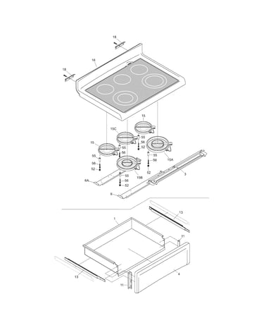 Top/drawer