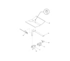 Frigidaire FGB24L2ECA burner diagram