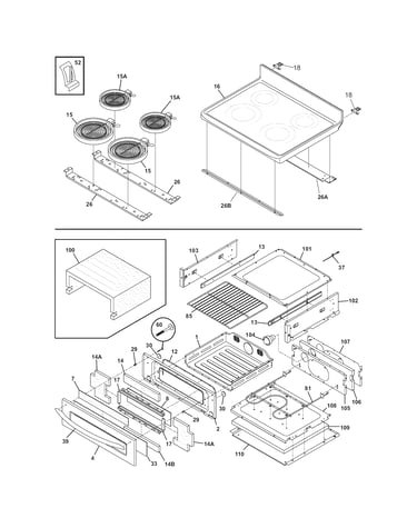 Top/drawer