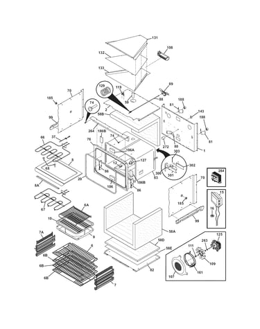 Upper oven