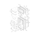 Kenmore 25366889504 door diagram